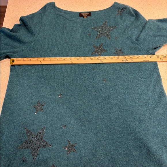 Charter Club Luxury Oversized 100% Cashmere Sweater - Picture 4 of 9